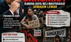 Prof DR Sutan Nasomal : Presiden Harus Sadar. Bisa Terjadi Krisis Kelaparan Meluas. Pedagang Dengan Modal Kecil Mengalami Kebangkrutan Dampak Daya Beli Masyarakat Hilang.