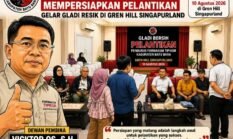 DPP Forwakum Tipikor Siapkan Pelantikan, Gelar Gladi Resik Di Gren Hill Singapure land