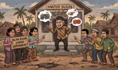Editorial,,Membungkam Kritik, Mengubur Demokrasi Desa: Refleksi atas Sikap Anti-Kritik Kepala Dusun