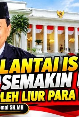PROF DR SUTAN NASOMAL : LANTAI ISTANA SEMAKIN LICIN OLEH LIUR PARA PENJILAT DAN ALERGI DENGAN SUARA RAKYAT INDONESIA